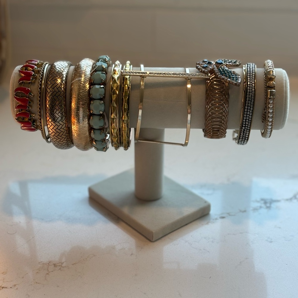 Stylish Mixed Bangle Bracelet Set